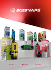 Boss Vape 3000 Disposable Vape Box of 5 | 8 in 1 Edition