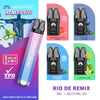 Hayati Remix 2400 Puffs 4 in 1 Disposable Vape Pod Kit Box of 5