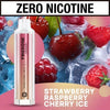 Zero Nicotine Firerose 4500 Puffs Disposable Vape Box of 10